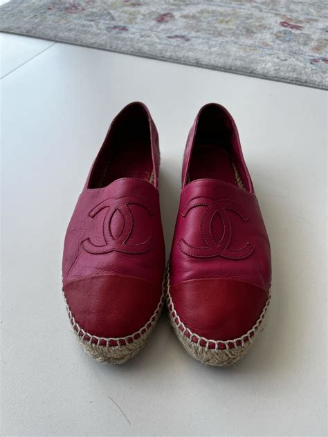 authentic Chanel espadrilles for sale